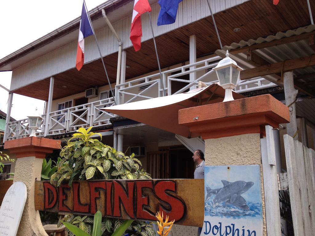 Hotel Posada Los Delfines Bocas del Toro Exteriör bild
